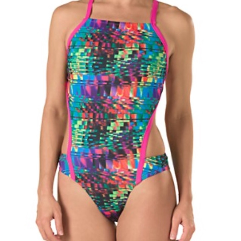 Speedo cutout 1 piece new without tags